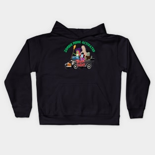 Zombie Mode Activated Kids Hoodie